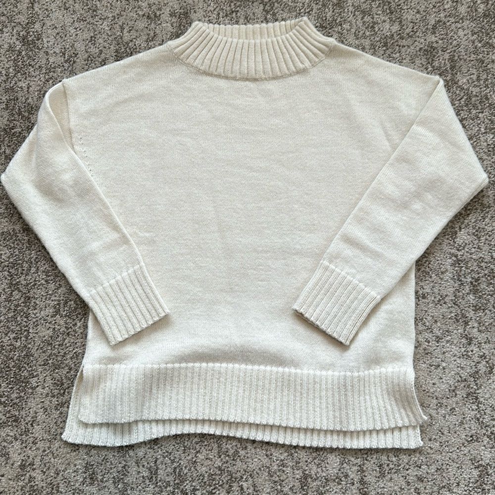 Tradlands Relaxed fit Ivory Alpaca Blend Sweater XS